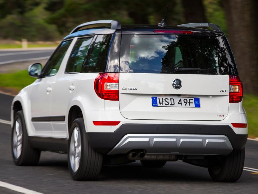  Skoda Yeti OutDoor 2014 года  (AU) (фото 11 из 13)